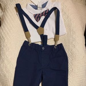 H&M Baby Set, Long sleeve shirt and Chinos.